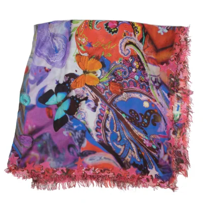 ETRO Mika Ninagawa Graphic Print Stole