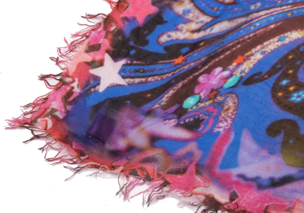 ETRO Mika Ninagawa Graphic Print Stole K-174677_006