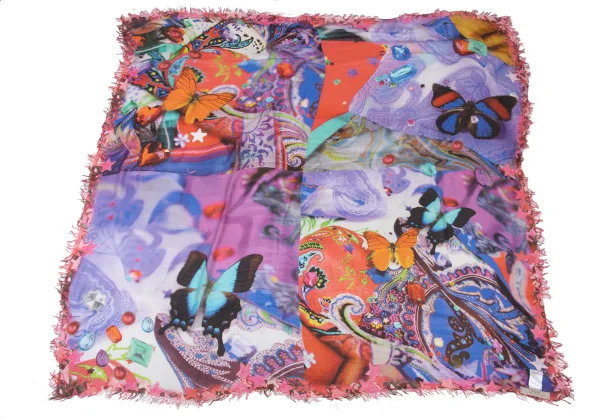 ETRO Mika Ninagawa Graphic Print Stole K-174677_007