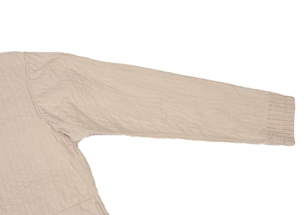 ISSEY MIYAKE HaaT Red Stitch Design Band-Collar Jacket K-174682_006