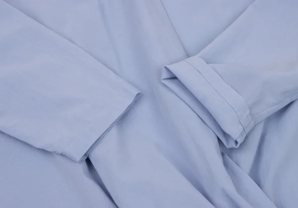 ISSEY MIYAKE PERMANENTE Cotton Drape Wrap-Front Blouse K-174683_006