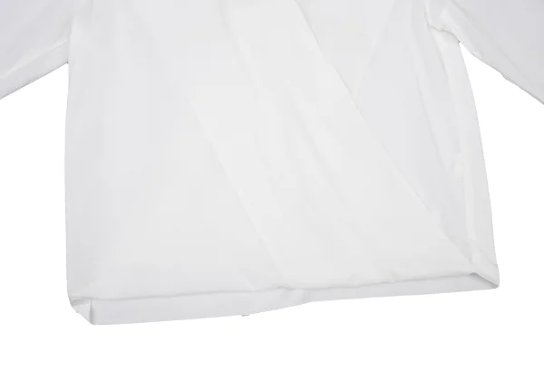 ISSEY MIYAKE PERMANENTE Cotton Drape Wrap Front Blouse K-174684_010