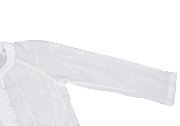 ISSEY MIYAKE HaaT Cutting Embroidery Blouse K-174686_006