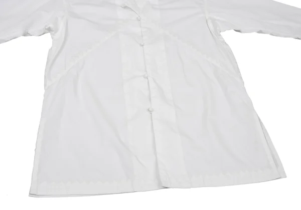 ASHA BY MDS Zig Zag Embroidery Stand Collar Blouse K-174687_010
