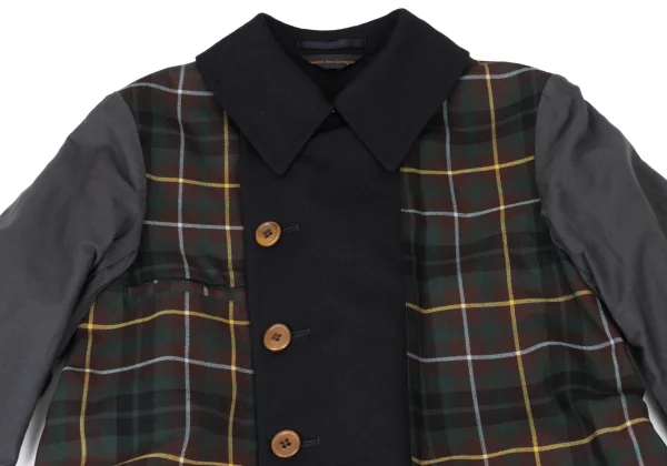 COMME des GARCONS Inside Out Reversible Wool Coat K-174691_004
