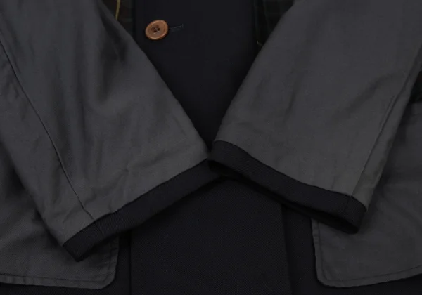 COMME des GARCONS Inside Out Reversible Wool Coat K-174691_008