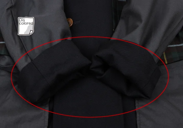 COMME des GARCONS Inside Out Reversible Wool Coat K-174691_009