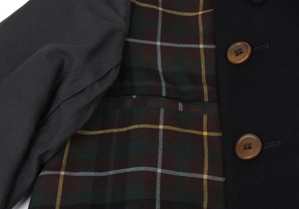 COMME des GARCONS Inside Out Reversible Wool Coat K-174691_010