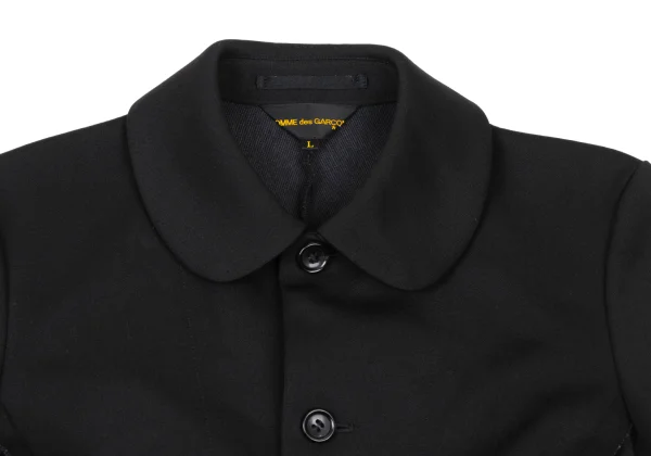 COMME des GARCONS Out Seam Round Collar Poly Jacket K-174692_003