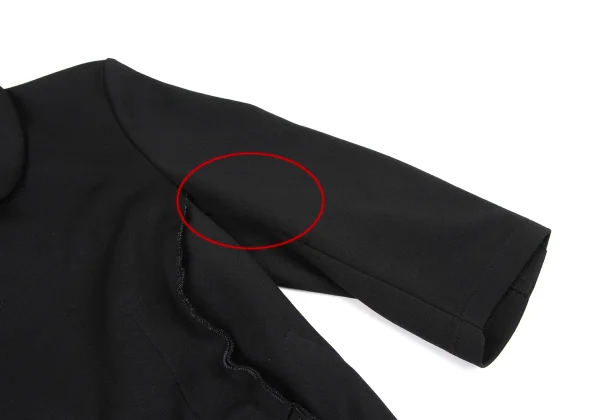 COMME des GARCONS Out Seam Round Collar Poly Jacket K-174692_005