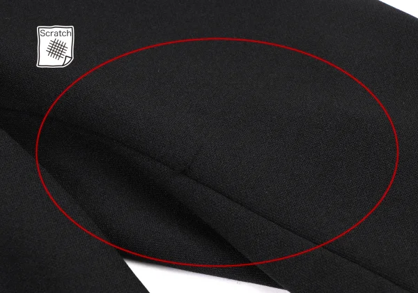 COMME des GARCONS Out Seam Round Collar Poly Jacket K-174692_006