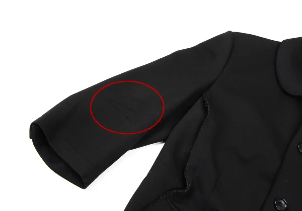 COMME des GARCONS Out Seam Round Collar Poly Jacket K-174692_007