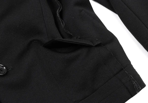 COMME des GARCONS Out Seam Round Collar Poly Jacket K-174692_011