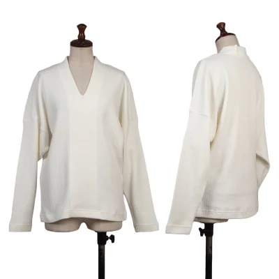 Plantation Cotton Ridge Weave V Neck T Shirt