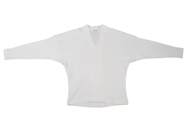 Plantation Cotton Ridge Weave V Neck T Shirt K-174721_002