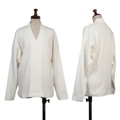 Plantation Cotton Ridge Weave V Neck T Shirt