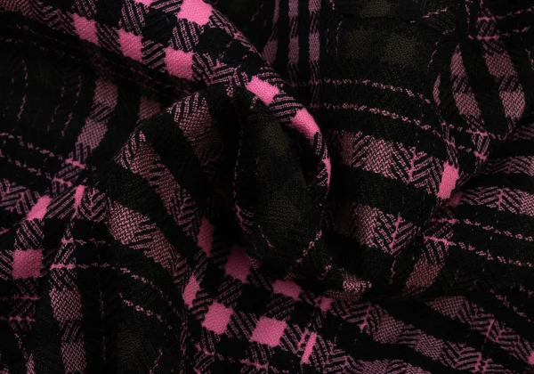 robe de chambre COMME des GARCONS Check Weave Big Flap Pocket Jacket K-174733_017