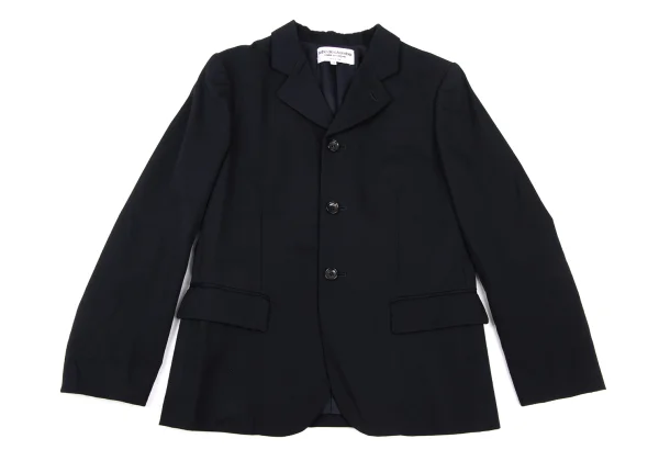 robe de chambre COMME des GARCONS Wool Gabardine Back Jeweled Jacket K-174735_002