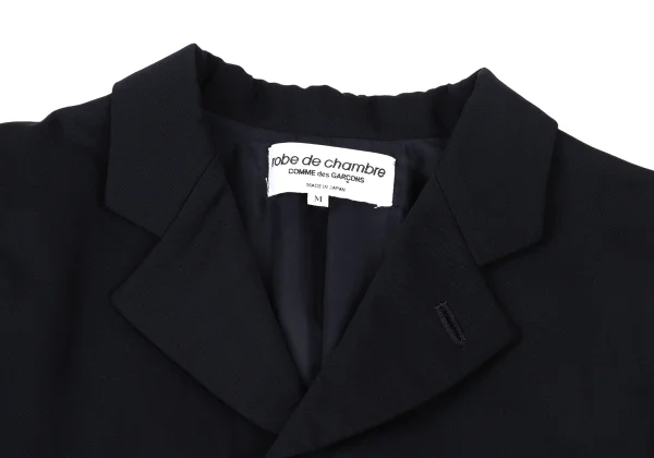 robe de chambre COMME des GARCONS Wool Gabardine Back Jeweled Jacket K-174735_004