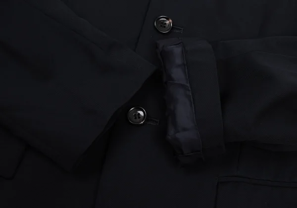 robe de chambre COMME des GARCONS Wool Gabardine Back Jeweled Jacket K-174735_008
