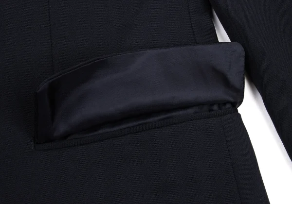 robe de chambre COMME des GARCONS Wool Gabardine Back Jeweled Jacket K-174735_010