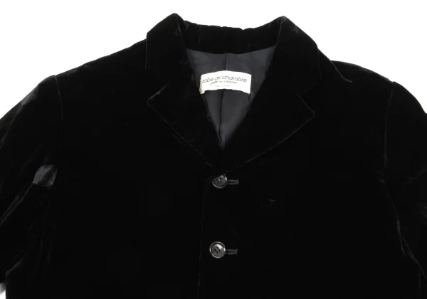 robe de chambre COMME des GARCONS Shadow Dot Velour Jacket K-174736_003