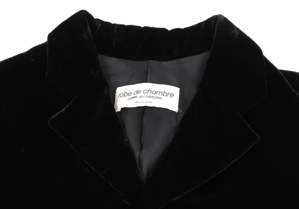 robe de chambre COMME des GARCONS Shadow Dot Velour Jacket K-174736_004