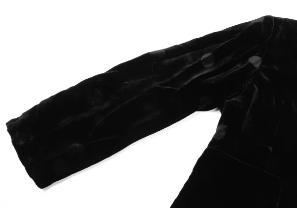 robe de chambre COMME des GARCONS Shadow Dot Velour Jacket K-174736_005