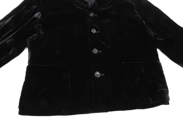 robe de chambre COMME des GARCONS Shadow Dot Velour Jacket K-174736_009