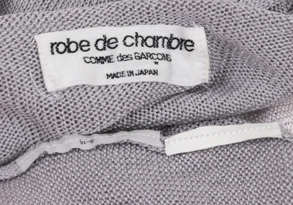 robe de chambre COMME des GARCONS Breach Knit Top K-174737_015