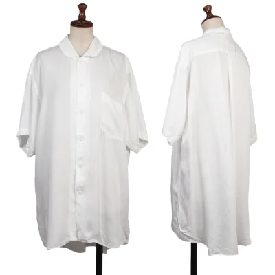 robe de chambre COMME des GARCONS Rayon Round Collar Shirt