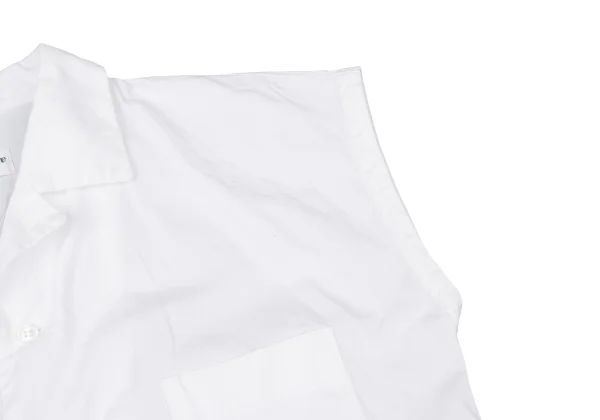robe de chambre COMME des GARCONS Sleeveless Open-Collar Blouse K-174742_009