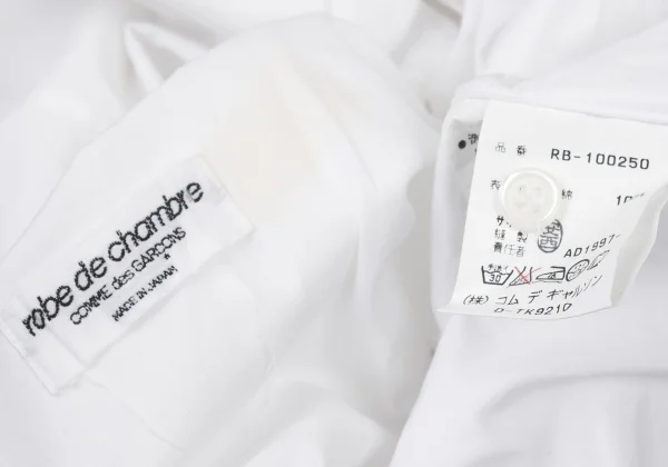 robe de chambre COMME des GARCONS Sleeveless Open-Collar Blouse K-174742_018