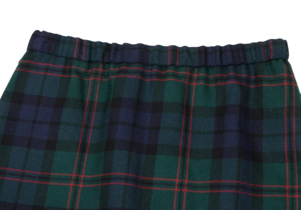 robe de chambre COMME des GARCONS Check Wool Skirt K-174744_003