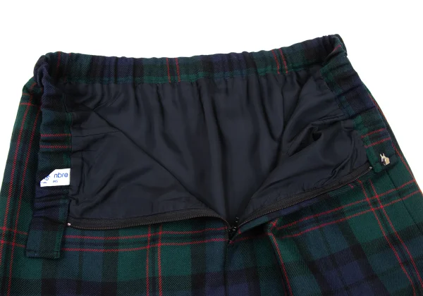robe de chambre COMME des GARCONS Check Wool Skirt K-174744_006
