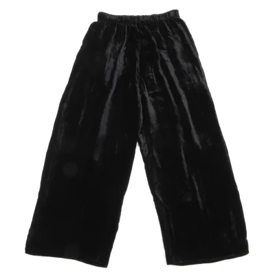 robe de chambre COMME des GARCONS Velour Wide Easy Pants