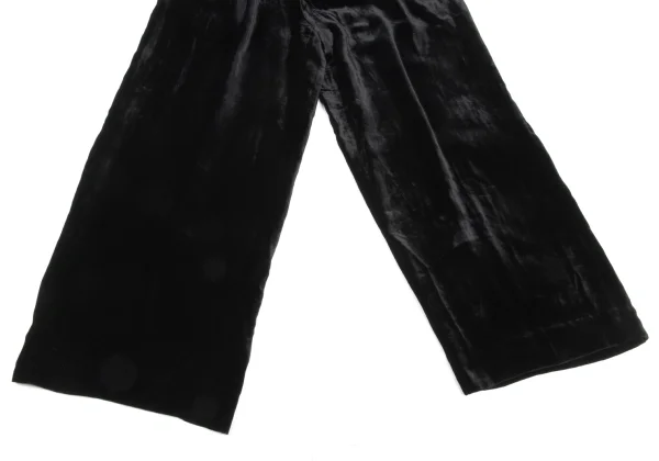 robe de chambre COMME des GARCONS Velour Wide Easy Pants K-174745_006