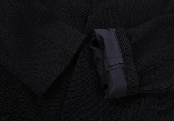 Yohji Yamamoto FEMME Leather Patchwork Wool Jacket K-174747_008