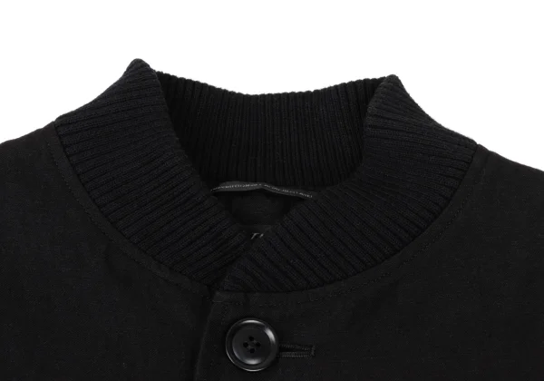 Y's Stripe Layered Linen Cotton Coat K-174748_004