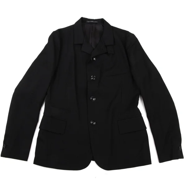 Y's Wool Gabardine 2way Collar Jacket K-174749_002