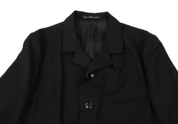 Y's Wool Gabardine 2way Collar Jacket K-174749_003