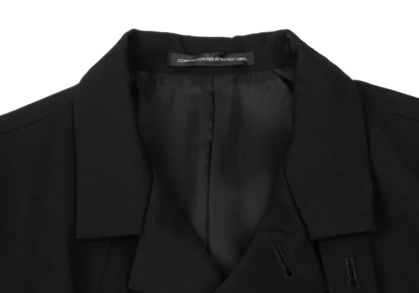 Y's Wool Gabardine 2way Collar Jacket K-174749_004