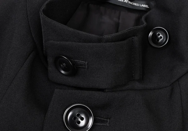 Y's Wool Gabardine 2way Collar Jacket K-174749_007