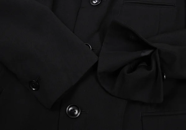 Y's Wool Gabardine 2way Collar Jacket K-174749_011