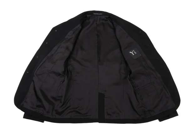 Y's Wool Gabardine 2way Collar Jacket K-174749_014