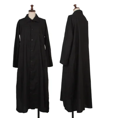 Y's Cotton Raglan Shirt Dress