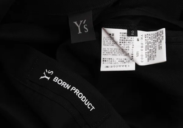 Y's Cotton Raglan Shirt Dress K-174750_016