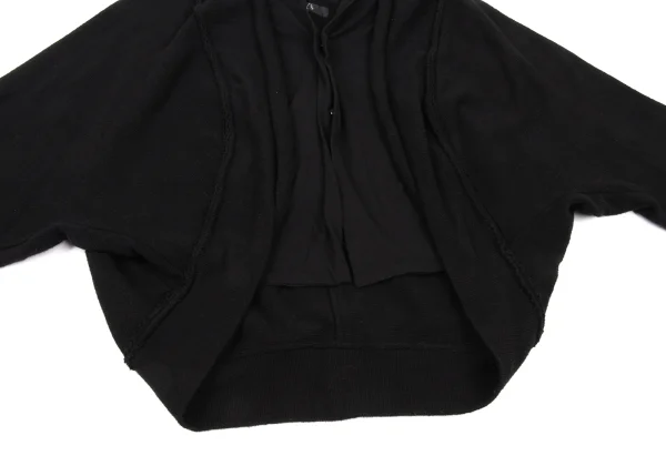 Y's Faux Layered Cotton Knit Cardigan K-174751_010