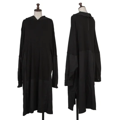 Y's Switching Wool Gabardine Dress