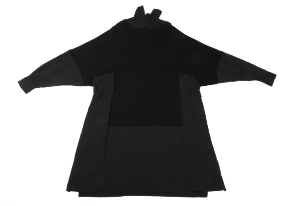 Y's Switching Wool Gabardine Dress K-174752_002